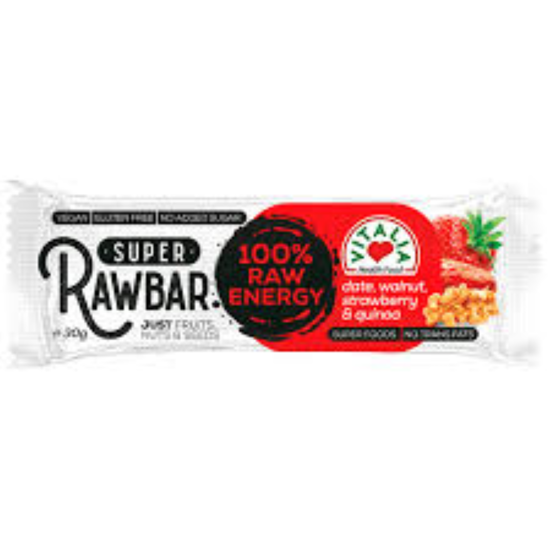 RAWBAR DATES WALNUTS & STRAWBERRY 30G